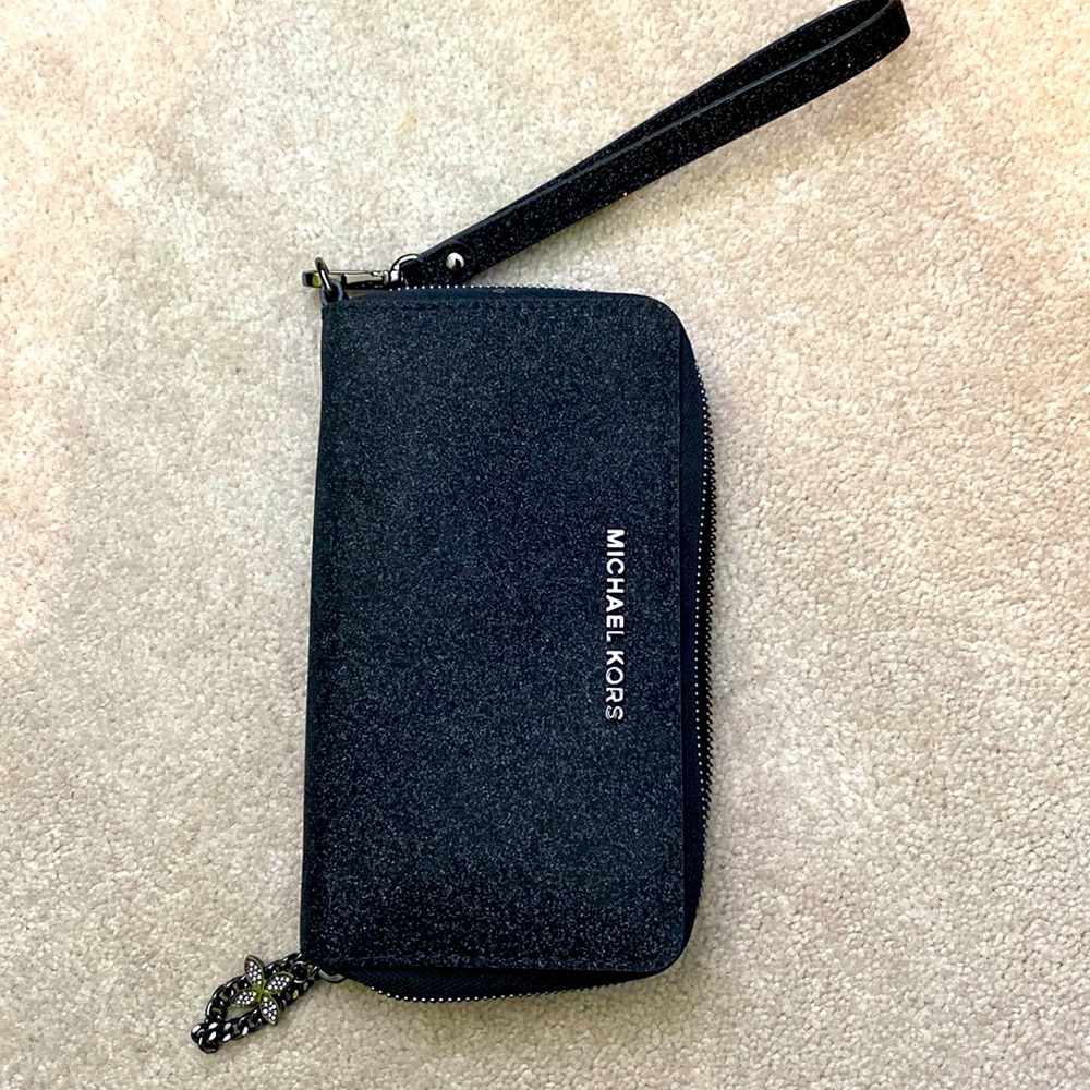 NWT Michael Kors wallet with phone holder.